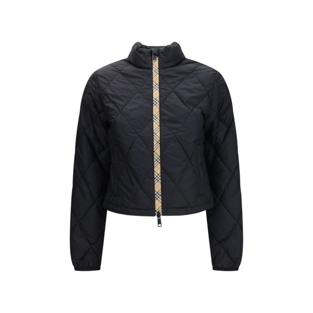 Burberry Black Polyamide Full-Length Women's Jacket